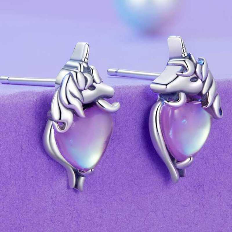 Сребрени обетки Unicorns
