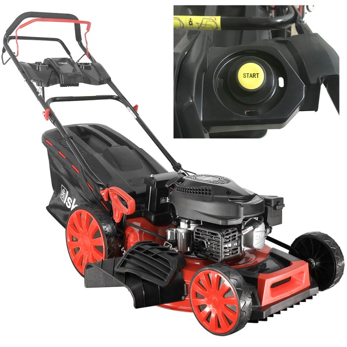 Бензинска косилка Iskra HG51SMH-RV170-E (E-START)