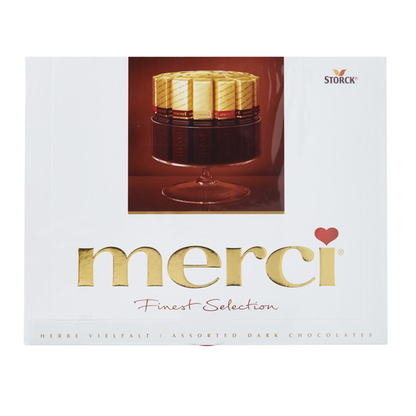 Бонбониера Merci Dark Variety - 250 г.