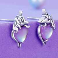 Сребрени обетки Unicorns