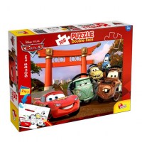 Disney Cars  Двострана сложувалка 108 парчиња