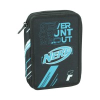 Училишна футрола со прибор Nerf – 2 прегради
