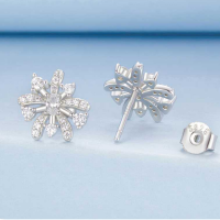 Сребрени обетки Sparkling Stars