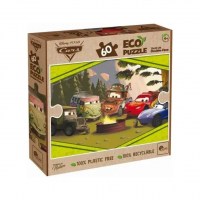 Lisciani Еко-Сложувалка Cars – 60 парчиња