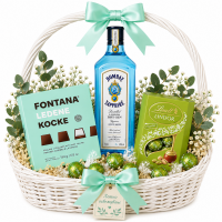 Корпа со Bombay Sapphire „Свежа елеганција“