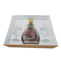 Gift Box Бренди Imako Bohemian Brotherhood XO 0,7L во кутија со 2 чаши