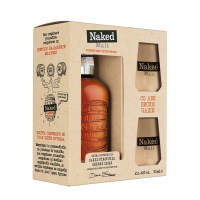 Gift Box Виски Naked Malt 0,7L во кутија со 2 чаши