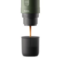 Outin Nano Forest Green – Пренослива мини машина за еспресо кафе 