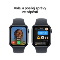 Apple Watch SE GPS 40mm Starlight Aluminium Case with Starlight Sport Band - M/L