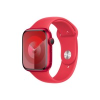 Apple Watch S9 GPS 41mm RED Alu Case w RED Sport Band - S/M