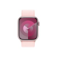 Apple Watch S9 GPS 45mm Pink Alu Case w Light Pink Sport Loop