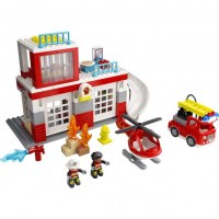 Lego Duplo Противпожарна станица и хеликоптер