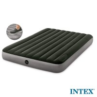  Душек 64763 – QUEEN Downy Airbed Twin со вградена ножна пумпа