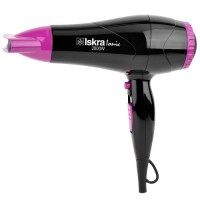 Iskra RH-1803AM-1 (Black - Pink) Фен за сушење коса