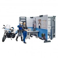 Bruder Полициска станица со полициски мотор