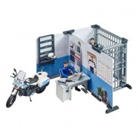 Bruder Полициска станица со полициски мотор