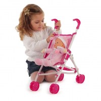 Bambolina Бебе со количка