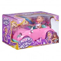 Zuru Sparkle Girlz Кукла со розев кабриолет