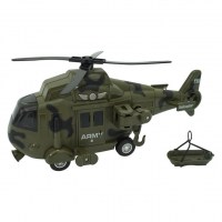 Воен хеликоптер со звук и светло